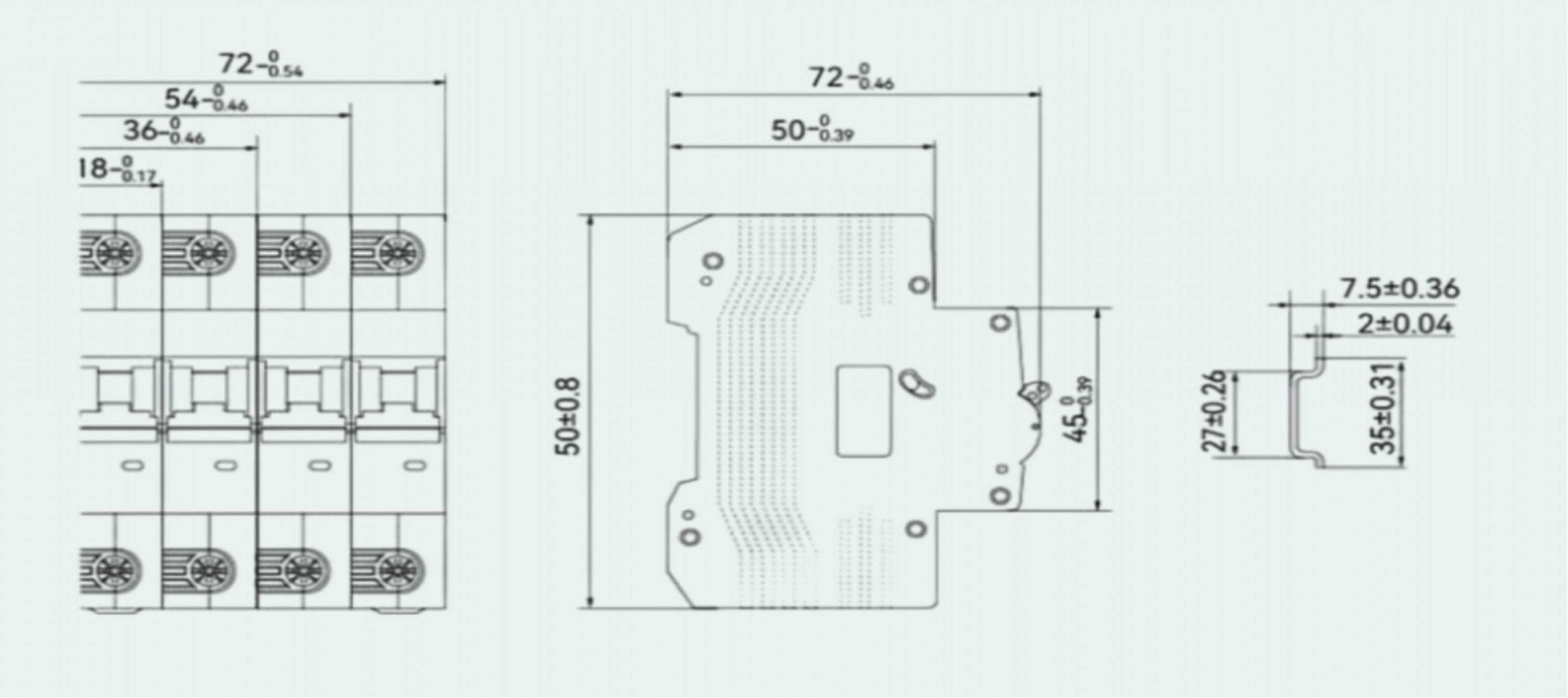 WTM7-63 Dimensions