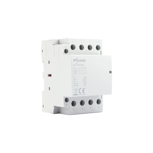 The WTH8Z series manual modular contactor uses a new technology platform and applies automated production and testing equipment to create advanced ultra-quiet and long–life contactors. 