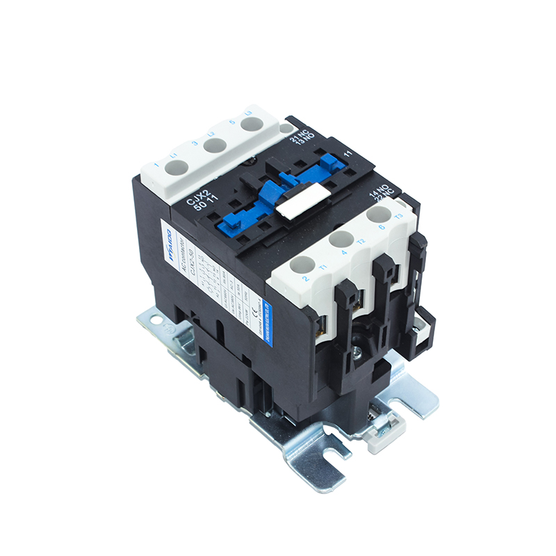 CJX2-5011 AC Contactor 50A angle view 2