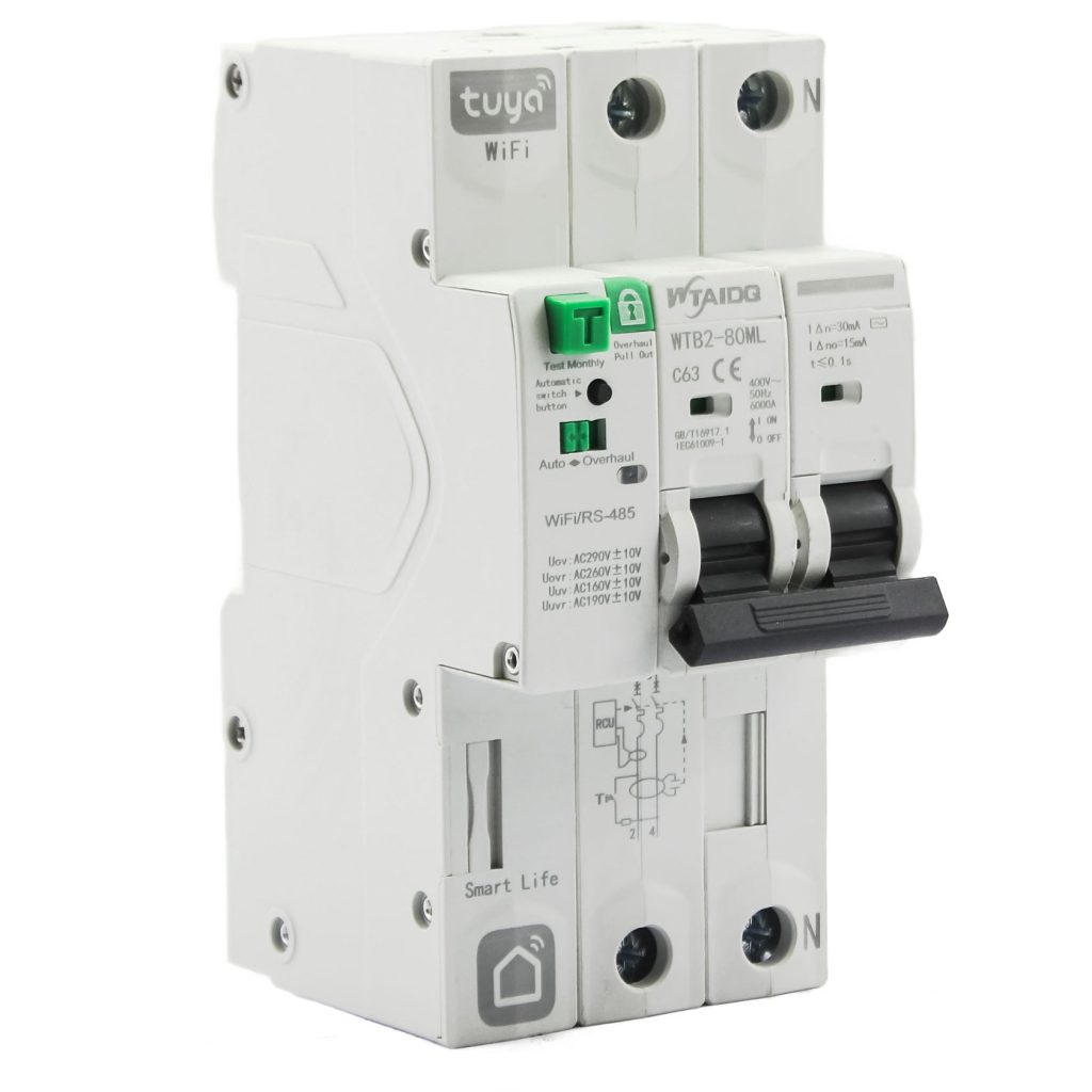 WTB2-80ML(Wifi) Smart Circuit breaker