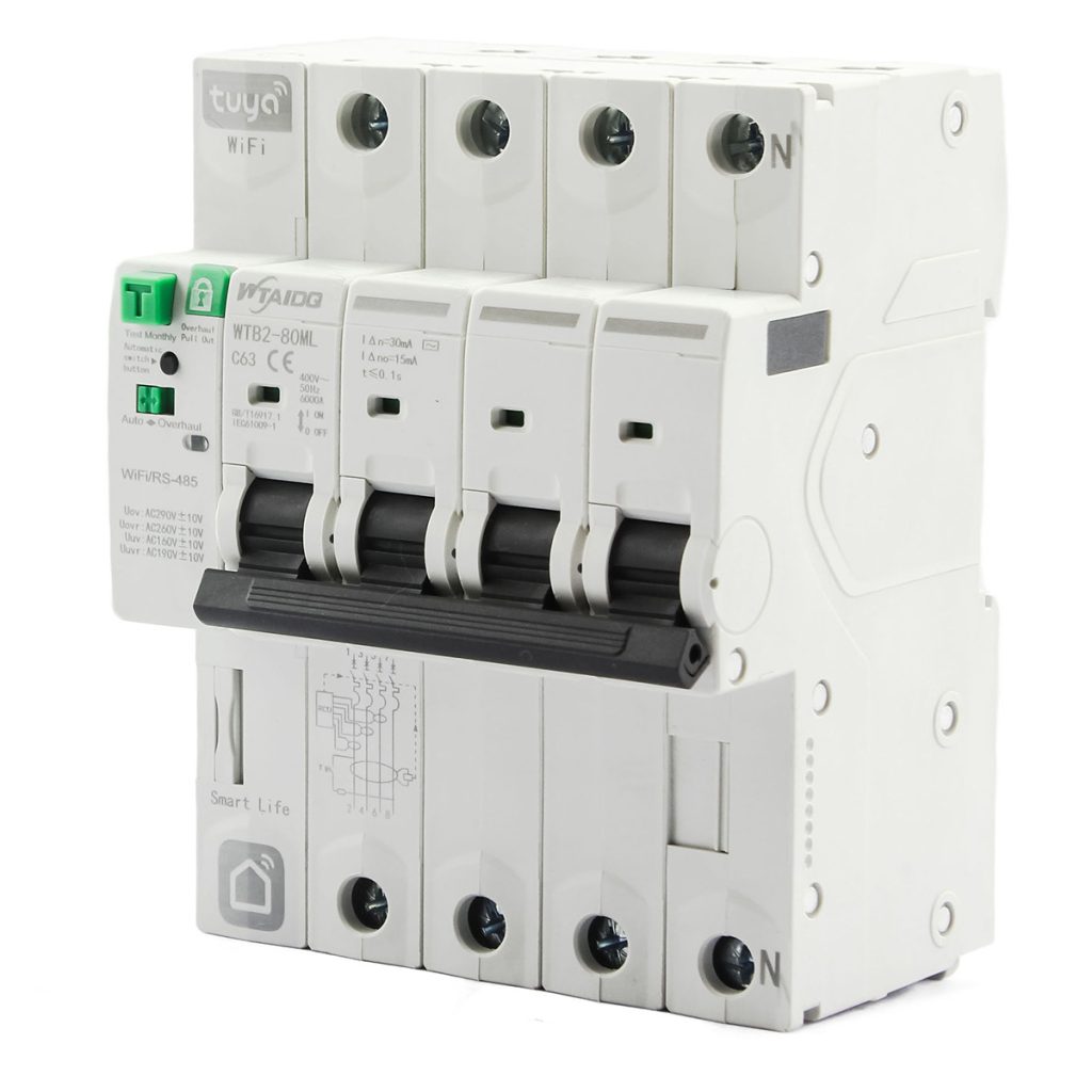 WTB2-80ML(Wifi) Smart Circuit breaker