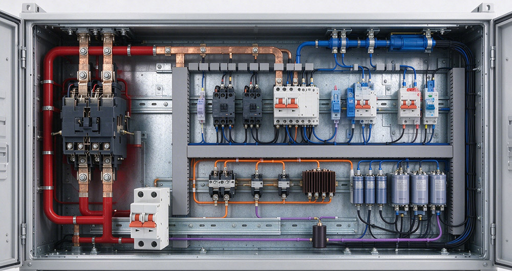 Mapping the Internal Switching Architecture A commercial megawatt
